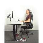 AnthroDesk - La Chaise Ergonomique à Dossier Haut - Rouge-Assemblage requis