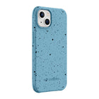 Mellow - etui bio compostable pour Apple iPhone 13, bleu fiji-Un visuel unique - Vous ne trouverez pas deux etuis pareils.