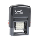 Trodat - Tampon auto-encreur Dial-A-Phrase, anglais-Lettre de 4 mm