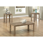 Monarch Specialties - 7912P Ens De Tables - 3Pcs/Taupe Fonce-Assemblage requis