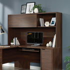 Sauder 426915 La Collection Englewood  - Surmeuble, Finition Spiced Mahogany-Surmeuble