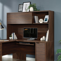 Sauder 426915 La Collection Englewood  - Surmeuble, Finition Spiced Mahogany-Surmeuble
