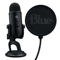 Logitech Blue Yeti Game Streaming Kit-Micro Gamer USB Blue Yeti - Donnez une toute nouvelle dimension à votre jeu grâce au micro emblématique Blue Yeti qui accompagne les meilleurs joueurs depuis des années