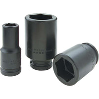 Gray Tools – Douille à choc 6 pans profonde, prise 26 mm x 3/4 po-Taille : 26 mm
