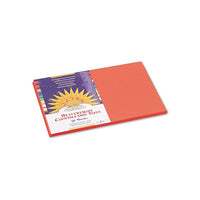 Pacon  Papier de Construction - 12 x 18 (po) - Orange - Paquet de 50  (6607)-Orange