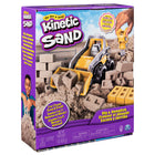 Kinetic Sand Coffret Camion pour creuser et démolir avec 1lb de Kinetic Sand-Jeu de sable cinétique sur le thème de la construction pour enfants