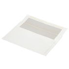 JAM Paper Enveloppes format livret à fermeture gommée, 5 3/4 x 8 3/4 po, blanc et ivoire, paq./100-Ouverture : Livret