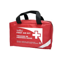 First Aid Central - Trousse de premiers soins règlementaire CSA - Type 3 - Intermédiaire - Petite - Nylon-Pour les lieux de travail à risque élevé suivant les normes CSA et comptant de 2 à 25 travailleurs par quart de travail.