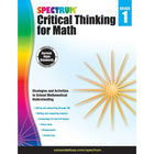 Livre numérique : Carson Dellosa - Spectrum Critical Thinking for Math, 1re année-1