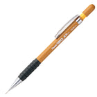 Pentel - 120 Porte Mine - 0,9mm - Jaune-Porte-mines. Embase ergonomique en caoutchouc pour un grand confort d’écriture, agrafe métal très la mode.