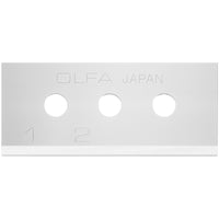 OLFA - Lame de sécurité à quatre positions SKB-10 pour SK-10 - argent - paquet de 10-Lame de sécurité à quatre positions de 17,8 mm