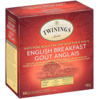 Twinings – Sachets de thé Goût Anglais, paq./50-Pour savourer la pleine saveur de nos thés, faites bouillir l’eau et versez sur le thé. Infusez de 2 à 4 minutes ou selon votre goût