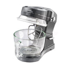 Kenmore Elite - Ovation batteur sur socle de avec couvercle pour verser - 5 qt - gris métallique-La lumière LED à faible énergie et à haut rendement éclaire le bol et le contenu afin que vous puissiez facilement vérifier votre progression de mélange
