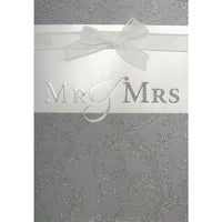 Rosedale - Carte de voeux, mariage, Mr & Mrs-Imprimé sur papier de qualité couché