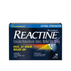 Reactine - Comprimés, extra fort, 10 mg, paq./48 comprimés-Soulagement rapide de longue durée des symptômes causés par les allergies saisonnières et apériodiques
