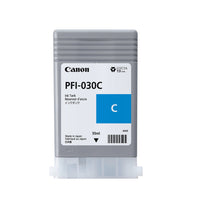 Réservoir d'encre pigmentée cyan Canon PFI-030C, 55 ml-Cyan