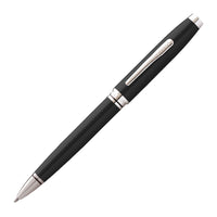 A.T. Cross - Stylo à bille à laque noire Coventry - pointe moyenne - encore noire-Stylo à bille à encre noire