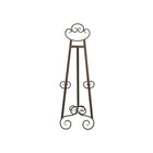 Chevalet en fer Futech E002, 37 "x 14" x 17, cuivreer-Barre de support 1-1 / 4 "D