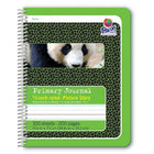 Pacon Composition Carnet reliure Spirale 5/8 po Jugé avec Photo de l'Histoire de l'Espace Vert/Panda, Paquet de 6 (PAC2434)-Parfait pour la prise de notes interactive.