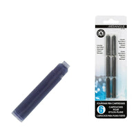 Merangue - Recharges pour stylo-plume - noir - paquet de 6-Noir