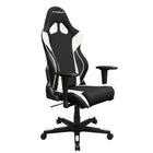 DXRacer® – Fauteuil de jeu RW106 série course, blanc (OHRW106NW-CA)-Fauteuil à dossier élevé