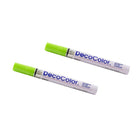 JAM Paper Marqueurs de peinture opaque à point large, Vert clair, 2 / paquet (526300LGa)-Couleur :  Vert lime
