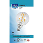 Northern Stars – Ampoule DEL 80091, G16 4W, E12, intensité réglable, transparent, blanc, paquet de 10-300 Lumen