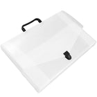 JAM PaperMD – Mallette, petit, 10 x 15 x 2, transparent, 2/paquet (2015 001g)-Dimensions : 10 x 15 x 2 po