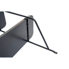 Can-Bramar Modernatta 3 Tier Wall Mounted Bookcase - Matte Black-Dimensions: 41,3 po (L) x 8,3 po (P) x 39,4 po (H)
