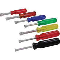 Gray Tools – Ensemble de 7 tourne-écrous SAE, douille creuse, 3/16 à 1/2 (po)-Contient les tailles : 3/16, 1/4, 5/16, 11/32, 3/8, 7/16, 1/2 (po).