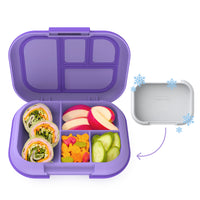 Bentgo - Boîte à lunch Chill - Violet-Garde les déjeuners au frais : pas besoin d'acheter des packs de glace supplémentaires – le pack de glace amovible garde les aliments au frais plus longtemps