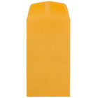 JAM Paper Enveloppes à monnaie kraft nº 6, 3,37 x 6 po, 1000/boîte-Couleur : Brun