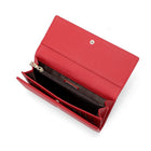 Champs - Portefeuille extensible trifold RFID - Rouge-Compartiment pour le pliage des billets