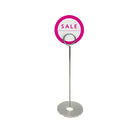 FuTECH – Porte-carte de table PCHC16, 6 po de haut, 10/paquet-Couleur : Argenté