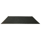 Canada Mats – Tapis d'entrée à nervures pour parquets, 3 pi x 5 pi, charbon (CMPQRIB-35)-Utilisé dans les magasins de détail, les restaurants, les lieux résidentiels, les propriétés commerciales et les installations industrielles.
