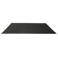 Canada Mats – Tapis d'entrée à nervures pour parquets, 3 pi x 5 pi, charbon (CMPQRIB-35)-Utilisé dans les magasins de détail, les restaurants, les lieux résidentiels, les propriétés commerciales et les installations industrielles.