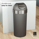 Umbra - Poubelle Umbra Venti-Dimensions : 14,6 po L x 14,6 po P x 14,6 po H