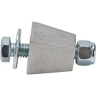 SCN Industrial - Quincaillerie Pour Panneaux, paquet de 36-Panneaux de signalisation et types de cônes - Accessoires pour panneaux