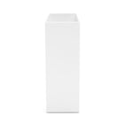 Boîte de classement Poppin, blanc-9,69 x 12,13 x 3,54 (po)
