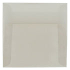 JAM Paper Enveloppes translucides, 5,5 x 5,5 po, platine, 250/paquet-Enveloppes en papier translucide platine