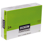 Dixon - Gomme à effacer à bords biseautés Pink Pearl - grande - paquet de 24-Enlève les marques de crayon proprement avec une abrasion minimale