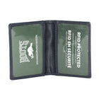 Roots - Portefeuille fin pour homme avec carte d'identité amovible - Bleu marine-9