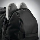 Samsonite - Andante 2 Sac Sport à Roulettes 22" - Complètement Noir-Pochette au bout résistante à l'eau parfaite pour souliers ou items humides