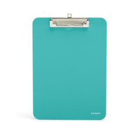 Poppin - Planche à pince, 8 3/4 x 12 1/2 po, turquoise-La planche à pince turquoise de Poppin au fini laqué s’harmonise parfaitement avec tous les produits de couleur turquoise Poppin