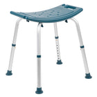 Flash Furniture Chaise De Bain Et Douche Réglable série HERCULES-Marine (DCHY3410LNV)-Le siège texturé réduit le glissement