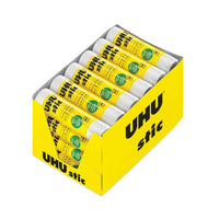 Bâtons de colle UHU 99648 - 8 -2 g - paquet de 24-Formule sécuritaire, sans acide et non toxique, composée à 98 % d’ingrédients naturels