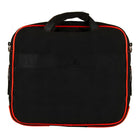 Classic Clamshell Sacoche pour Ordinateur Portable 11,6 po, Noir et Rouge-La sangle du chariot permet un transport mains libres avec les bagages