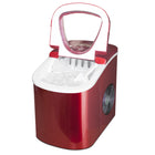 Frigidaire - Machine à Glaçons Compacte de Comptoir avec Capacite de Production de 26 lb par Jour - Rouge-Ne prend que 6 minutes pour faire de la glace pour vos besoins urgents de refroidissement