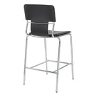Tabouret compto Dorado, vinyle, base chrome, 26po-3
