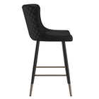 !nspire - Tabouret de Comptoir, 26 Po, Jeu de 2 Contemporaine - Noir-Capacite de poids d'environ 300 lb (136 kg)
